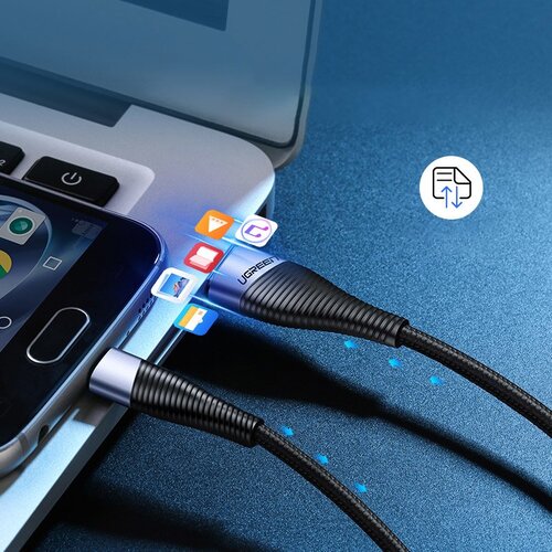 Ugreen USB Micro kabel Quick Charge 3.0 / Huawei PCF - 2m Slike