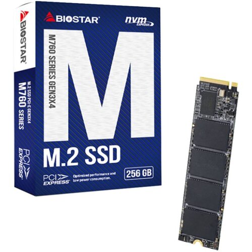 SSD BIOSTAR M.2 NVMe M760-256GB Cijene