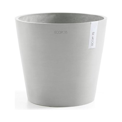 Ecopots Amsterdam Water Reservoir - belo siva - Ø 30 cm, višina 26,3 cm Cene
