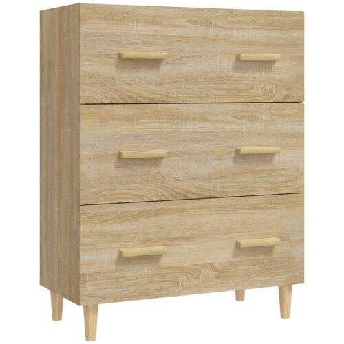Maison Chic Komoda - Predalnik sonoma hrast 70x34x90 cm konstruiran les, (21717958) Slike