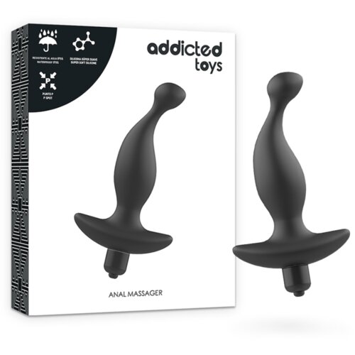 Addicted Toys ANAL MASSAGER WITH BLACK VIBRATION Cene