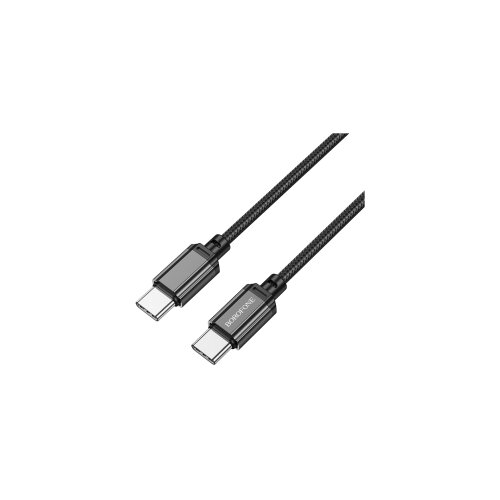  USB kabal 1m BOROFONE BX87 Sharp 60W charging data Type-C to Type-C black Cene