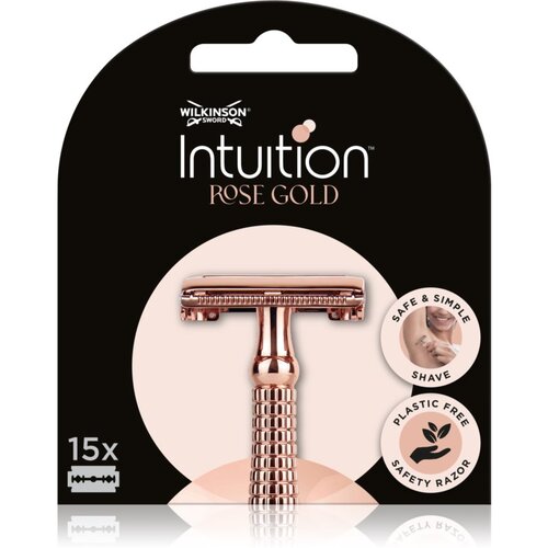 Wilkinson Sword Intuition Rose Gold Blades nadomestne britvice 15 kos Cene