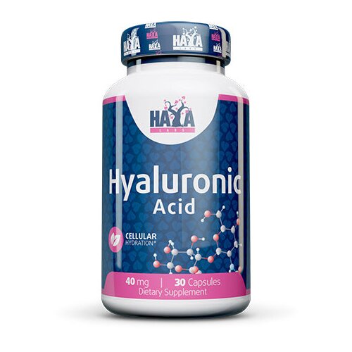 HAYA Labs hyaluronic acid 40mg – zdravlje kože, zglobova i očiju Slike