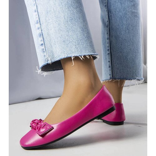 Gemre Pink ballerinas with a bow Tabitha Cene