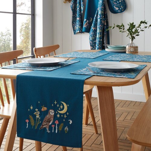 Catherine Lansfield Bombažni pogrinjki v kompletu 4 ks 30x46 cm Enchanted Twilight Animals &amp;ndash; Slike