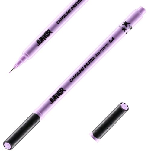 Junior caroline pastel, liner, 0.4mm, ljubičasta Cene