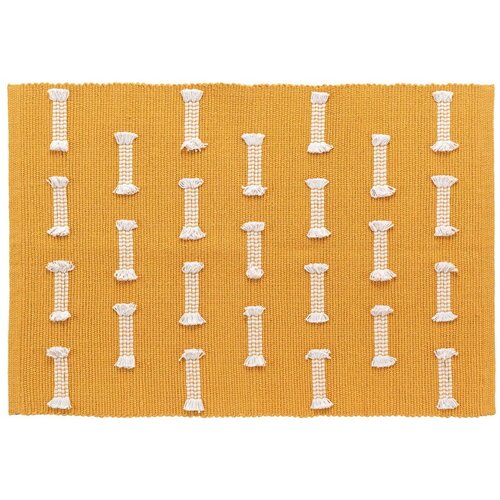 Douceur d intérieur Oker rumena pralna preproga 50x80 cm Juline – Cene