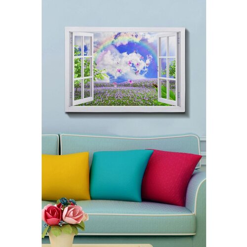 WALLXPERT Kanvas Tablo 101 - Vi&scaron;ebojno Dekorativno Slikarstvo (70 x 100 cm) Cene