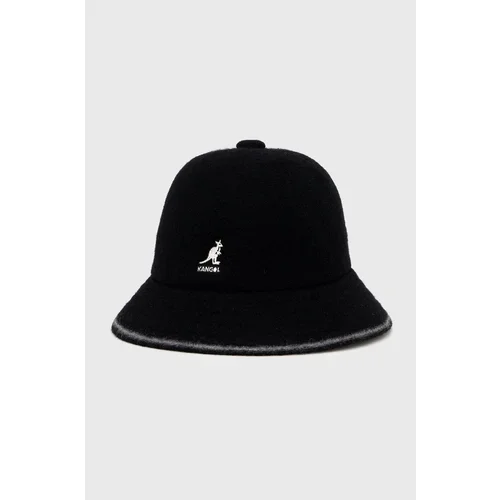 Kangol Vuneni šešir boja: crna
