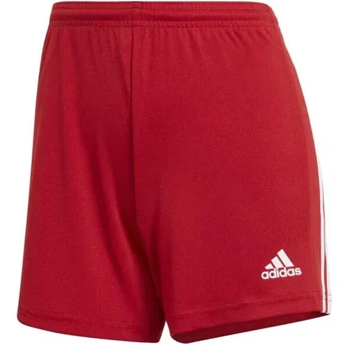 Adidas SQUAD 21 SHO W Nogometne kratke hlače za dječake, crvena, veličina