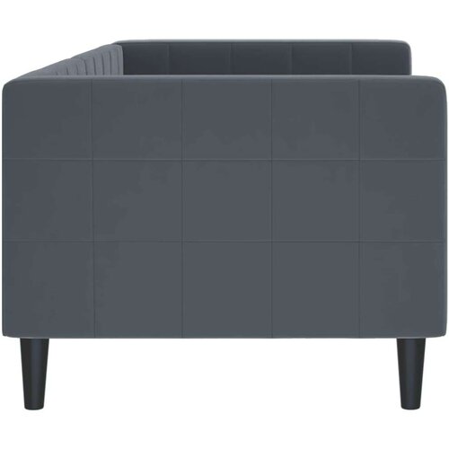 VidaXL dnevni krevet tamnosivi 80 x 200 cm bar&amp;scaron;unasti Slike