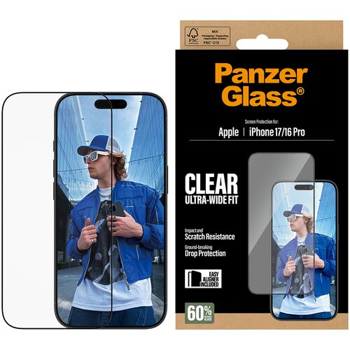 PanzerGlass Za&amp;scaron;čitno steklo IPHONE 17/IPHONE 16 PRO UWF, (5000009173) Slike