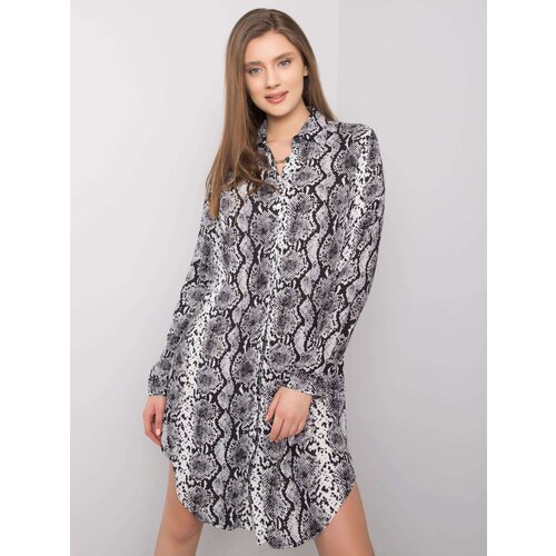 RUE PARIS Dress-TO-SK-1103-5.31P-white-black Slike