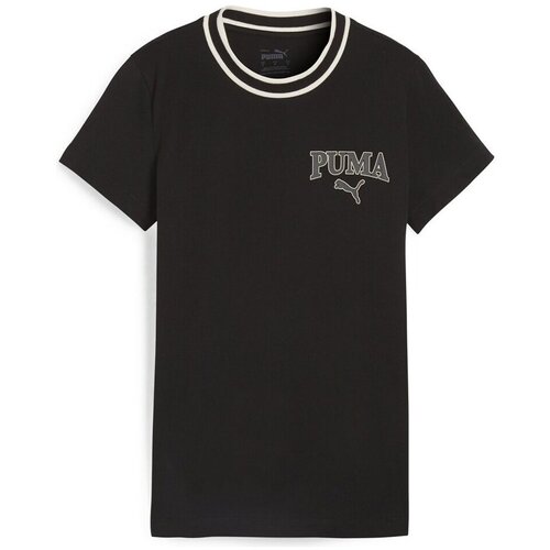 Puma Majice s kratkimi rokavi Squad Tee Črna Cene