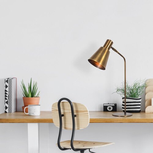 Opviq Stona lampa E27 Grlo, Bronza Cene