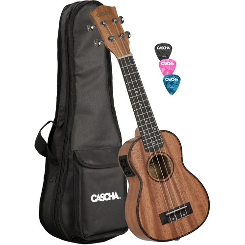 Cascha HH 2026 E Soprano ukulele Natural