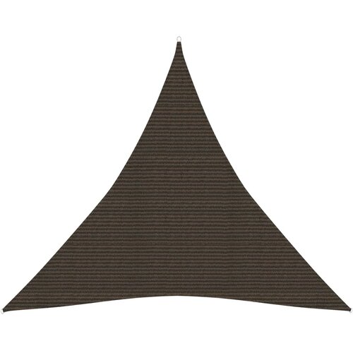 vidaXL Jedro za za&scaron;titu od sunca 160 g/m&sup2; smeđe 3 x 3 x 3 m HDPE Cijene