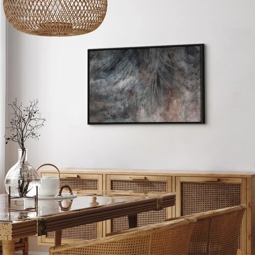  Slika - Grey Feather (1 Part) Wide 60x40 Cene