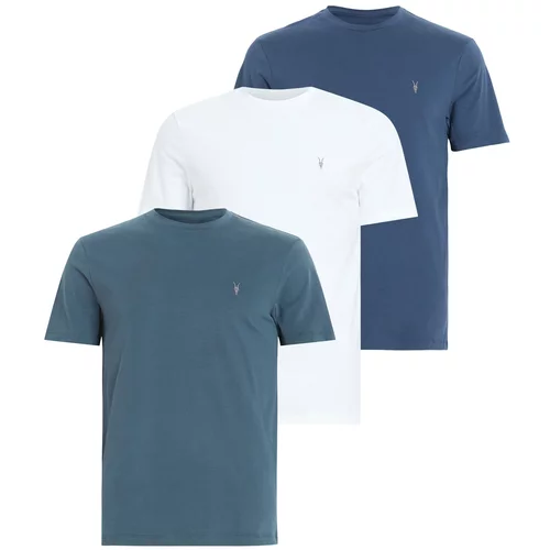 AllSaints Majica 'BRACE' plava / mornarsko plava / bijela