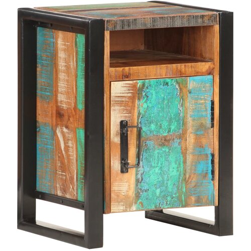 The Living Store Noćni ormarić 40 x 35 x 55 cm od masivnog obnovljenog drva Slike