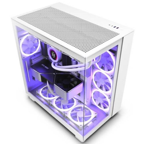 NZXT H9 All white Midi Tower Cijene