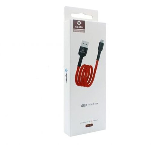  DATA CABLE APOLLO V-22 MICRO RED Slike