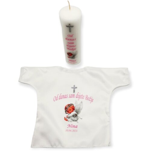  Personalizirana krsna svijeća - srebrna &Scaron;1767 Cijene