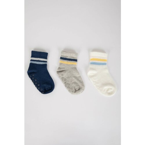 Defacto baby boy 3 pack cotton long socks Cene