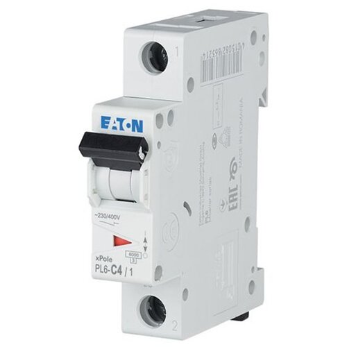 Eaton Automatski osigurač 4A C 6kA PL6-C4/1 286529 Cene