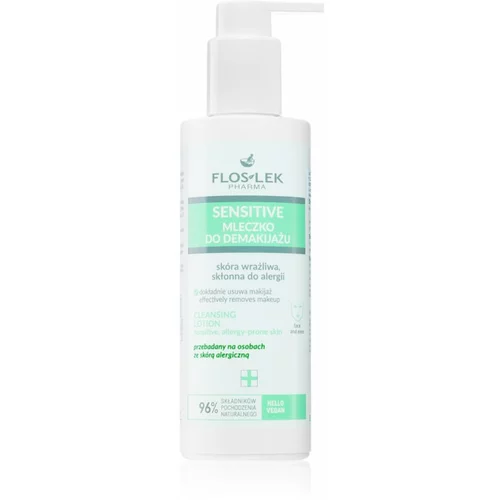 FlosLek Pharma Sensitive nežno čistilno mleko za občutljivo kožo 175 ml