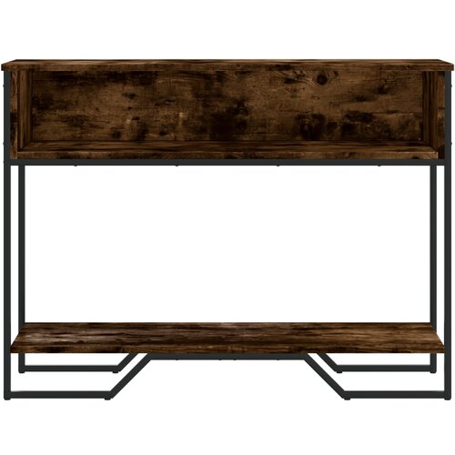  Konzolni stol boja hrasta 100 x 35 x 74,5 cm konstruirano drvo Slike