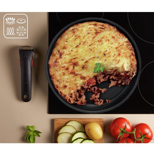 Tefal Aluminijski set lonaca 8 kom INGENIO Black stone L3998802 &amp;ndash; Slike