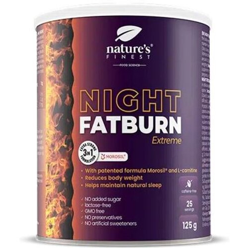Nature's Finest NATURES FINEST prehransko dopolnilo Night Fatburn Extreme, 125g Cene