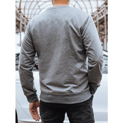 DStreet Men's hooded sweatshirt, grey Slike
