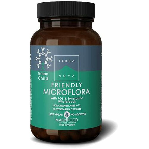 Terranova dečiji probiotik-mikroflora kompleks 50 kapsula Slike