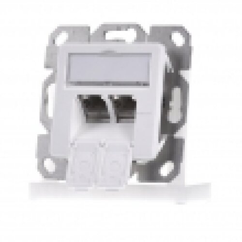 Telegärtner poklopac AMJ sa 2 RJ-45 kat. 6A Fully Shielded STP (P/N J00020A0500), prenosi 10Gigabit Ethernet Cene