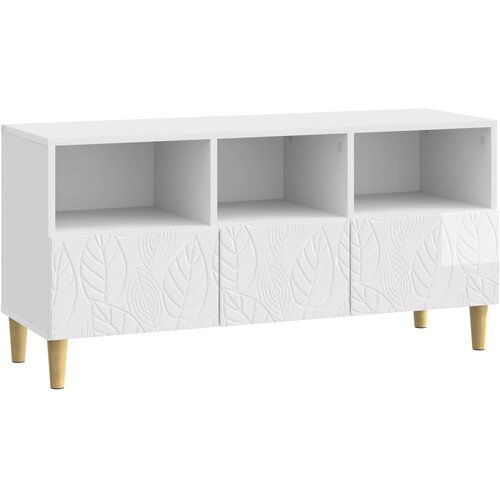 vidaXL TV ormar 102 x 34 5 x 50 cm Bijela visokog sjaja - Bijela visokog sjaja Cijene