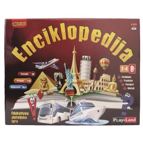 DRUŠTVENA IGRA ENCIKLOPEDIJA PLAY LAND PL111 Cijene