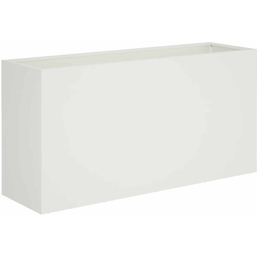  Vrtna saksija 2 kom. Bijela 100 x 30 x 50 cm Čelična vrata Slike