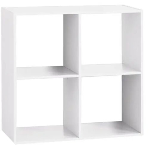  Stalak sa 4 police 34,5x32x100,5 drvo bela Cene