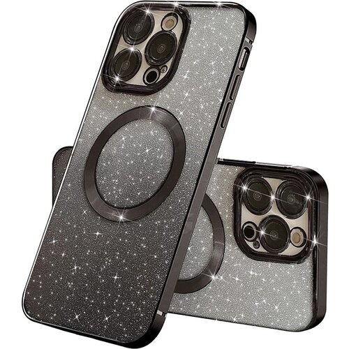 Electroplated magsafe maskica za iphone 13 pro crna Cene