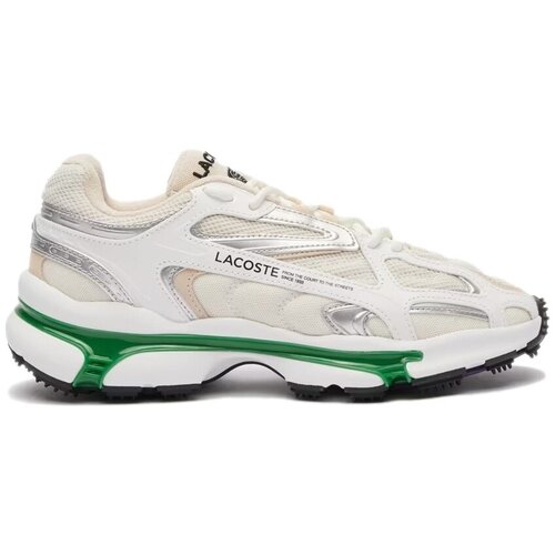 Lacoste L003 2K24 - White/Green Bijela Slike