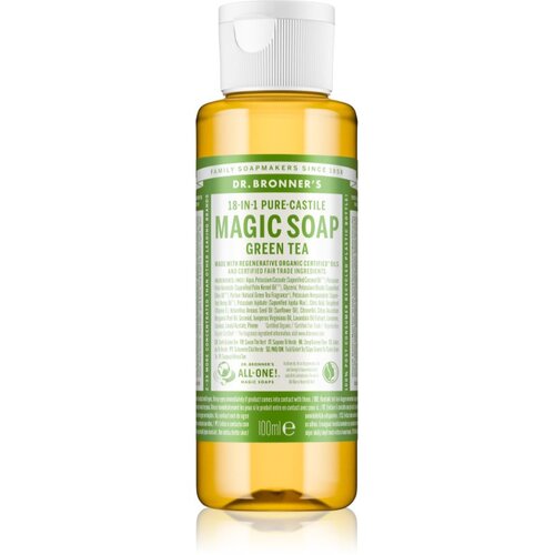 DR. BRONNER&amp;#039;S Green Tea tekoče univerzalno milo 100 ml Slike