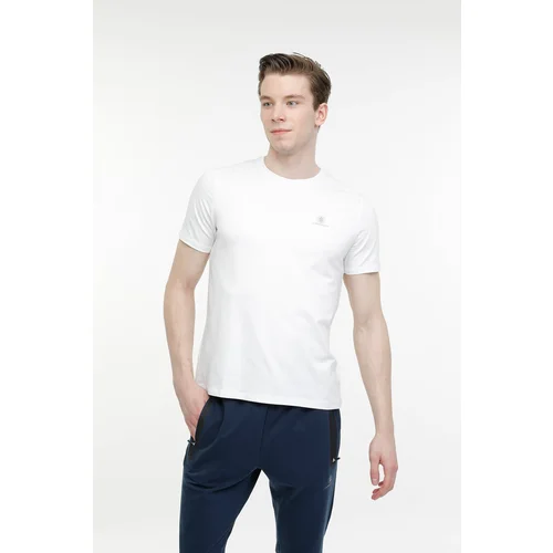 Lumberjack M-CT110 BSC C NK T-SH 4FX WHITE Man Sleeve T-Sh