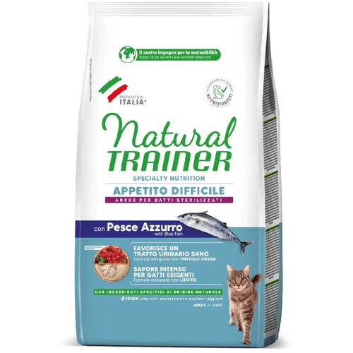 Natural trainer Cat Exigent Adult, modra riba - različna pakiranja 1,5 kg Cene
