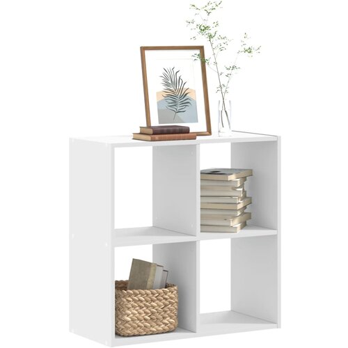 vidaXL Regal za knjige bijeli 68,5x32x68,5 cm konstruirano drvo Cijene
