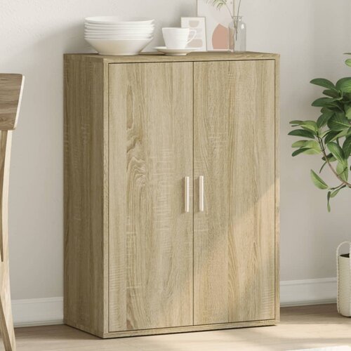 vidaXL Komoda sonoma hrast 60x31x84 cm inženirski les Cene