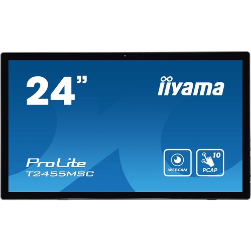 Iiyama T2455MSC-B1 Signage Display Digital signage flat panel 61 cm (24) LED 400 cd /m² Full HD Black Touchscreen Cijene