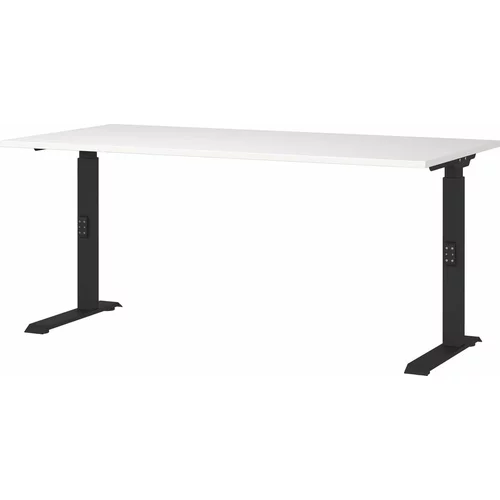 Germania Pisalna miza z nastavljivo višino z belo mizno ploščo 80x160 cm Downey –